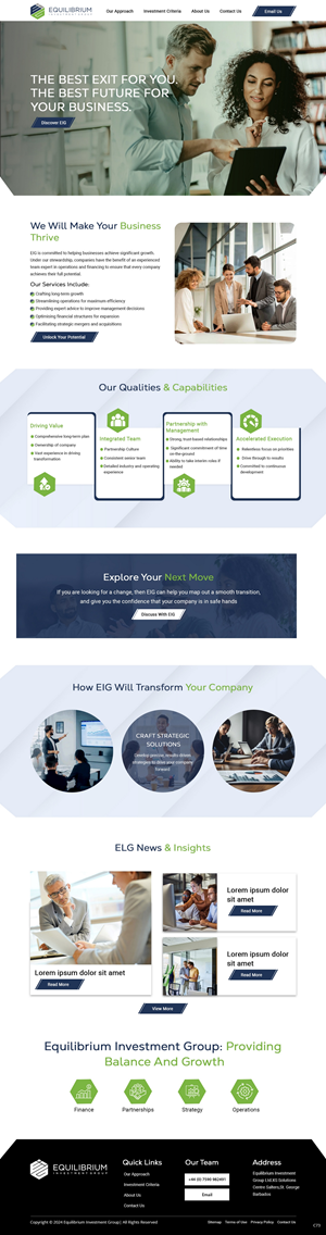 Web Design by pb for Ergo Digital Limited | Design: #32697575
