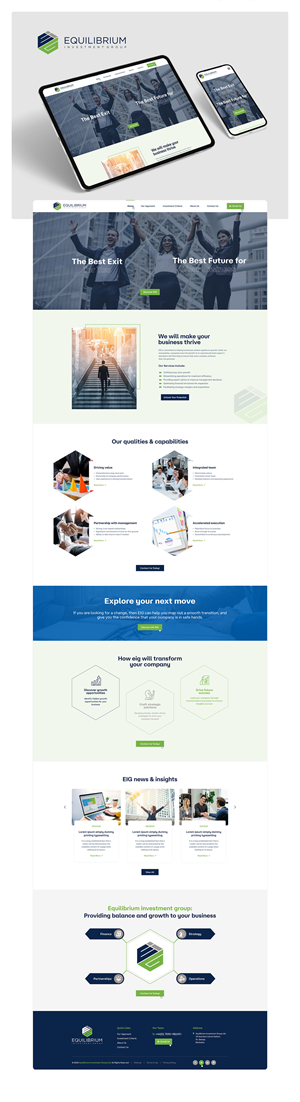 Web-Design von Ved Web Services für Ergo Digital Limited | Design #32697342