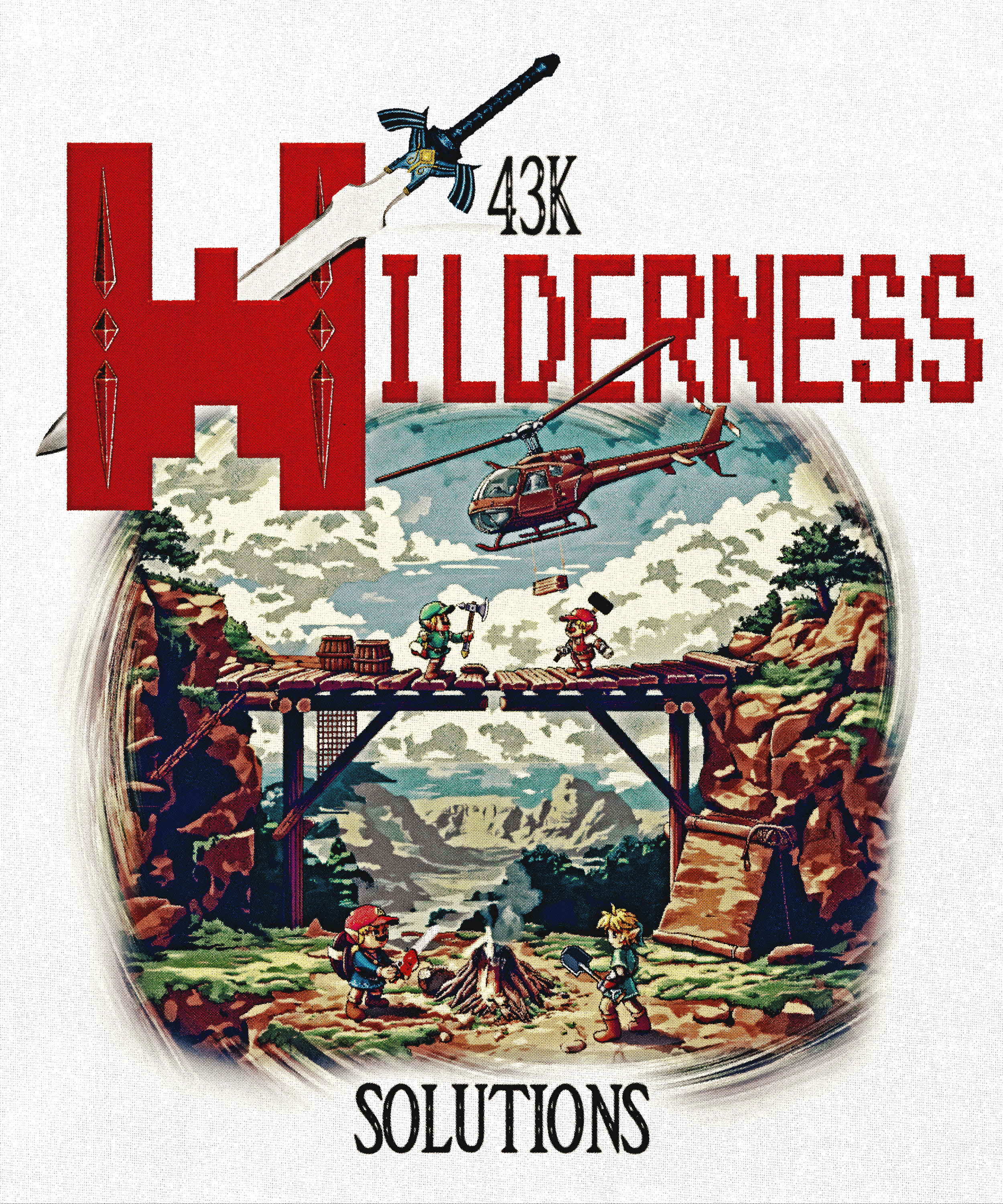 T-shirt Design by Dabby Designs for 43K Wilderness Solutions | Design #32710241