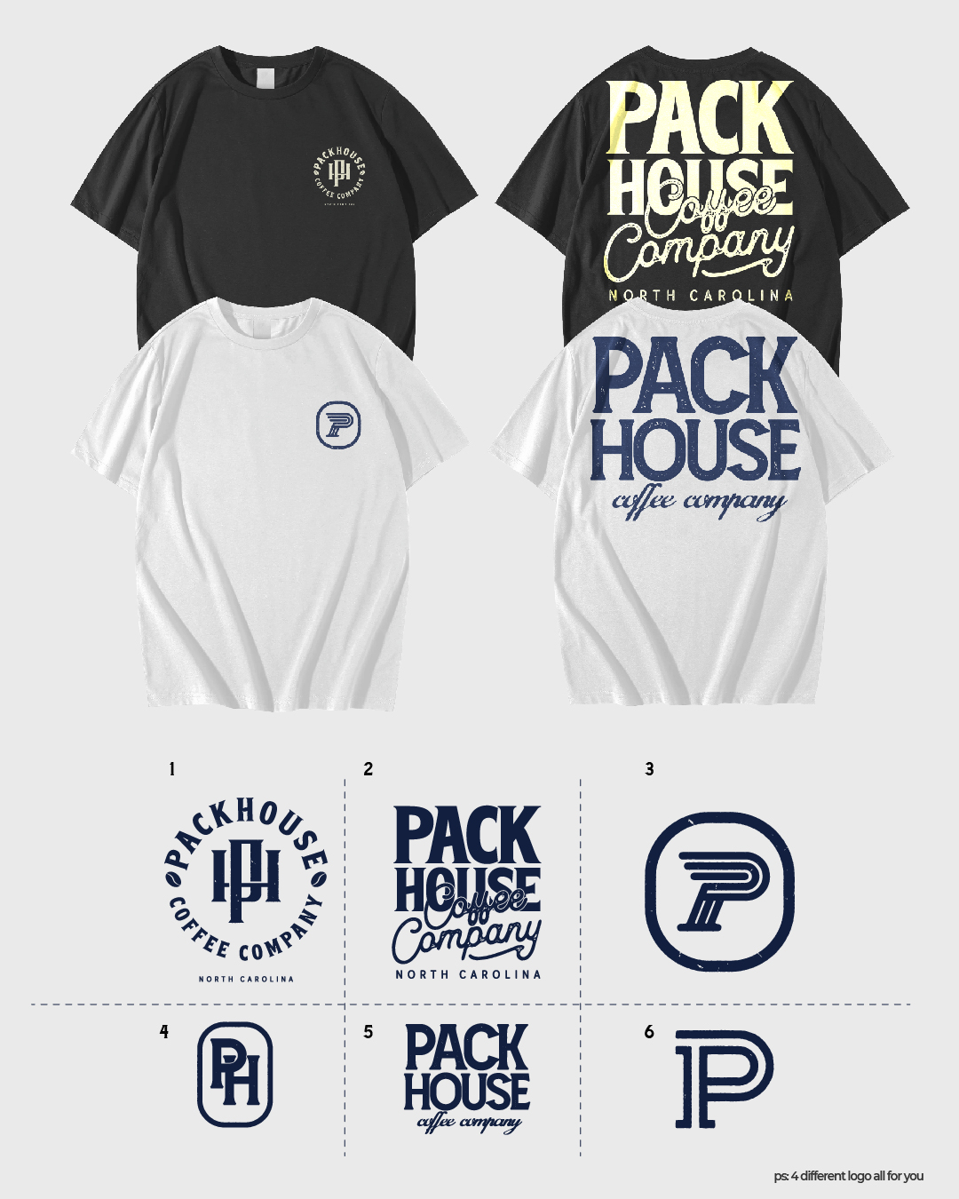 Diseño de Camiseta por zero creative para Packhouse Coffee Company | Diseño: #32693316