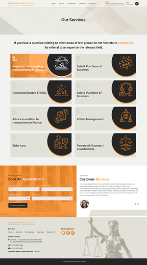 Web Design by NetSpidy for Bias | Design: #32749701