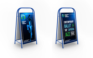 Signage Design by Atvento Graphics for Denmark Dance Company | Design: #32694709