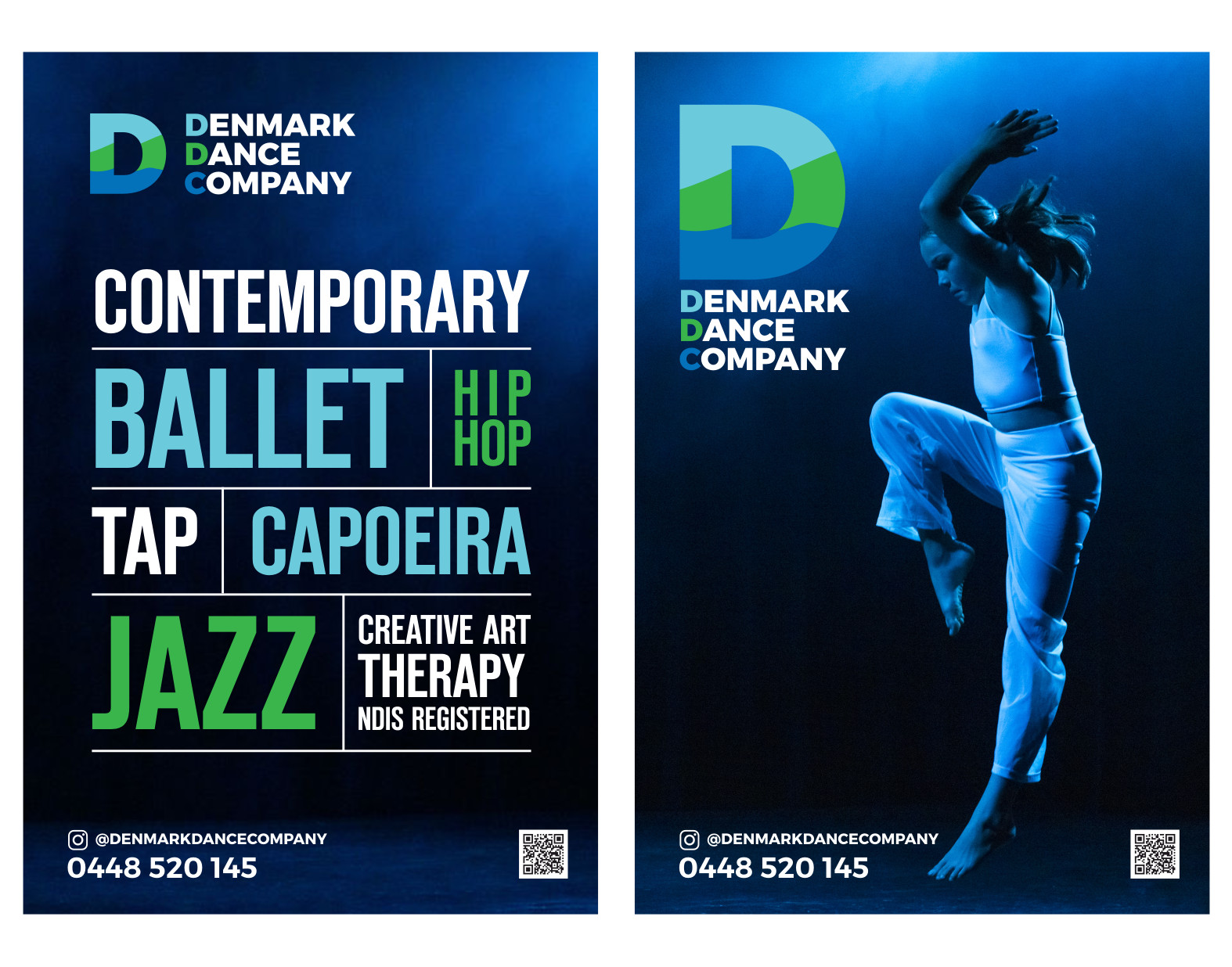 Schilder-Design von Atvento Graphics für Denmark Dance Company | Design #32695601