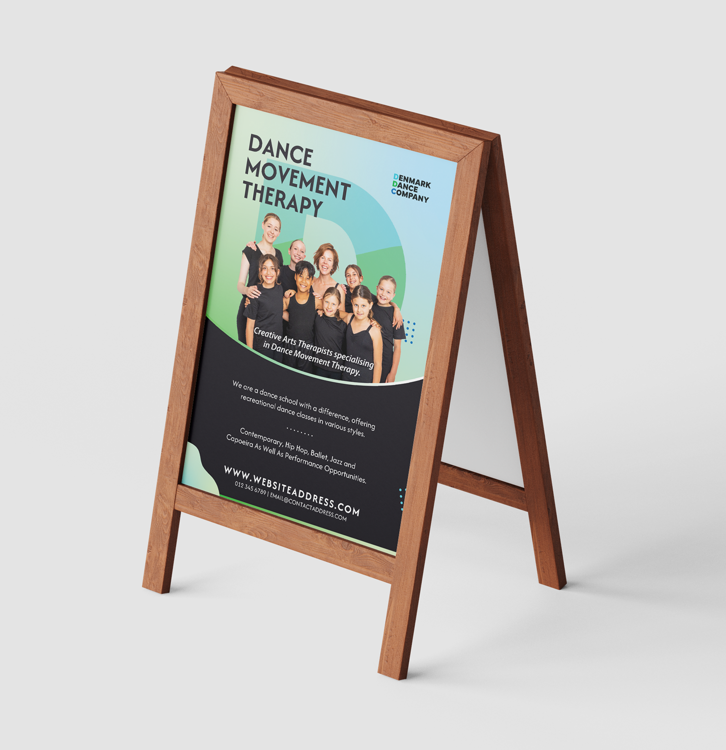Diseño de Señalética por JK18 para Denmark Dance Company | Diseño #32694126