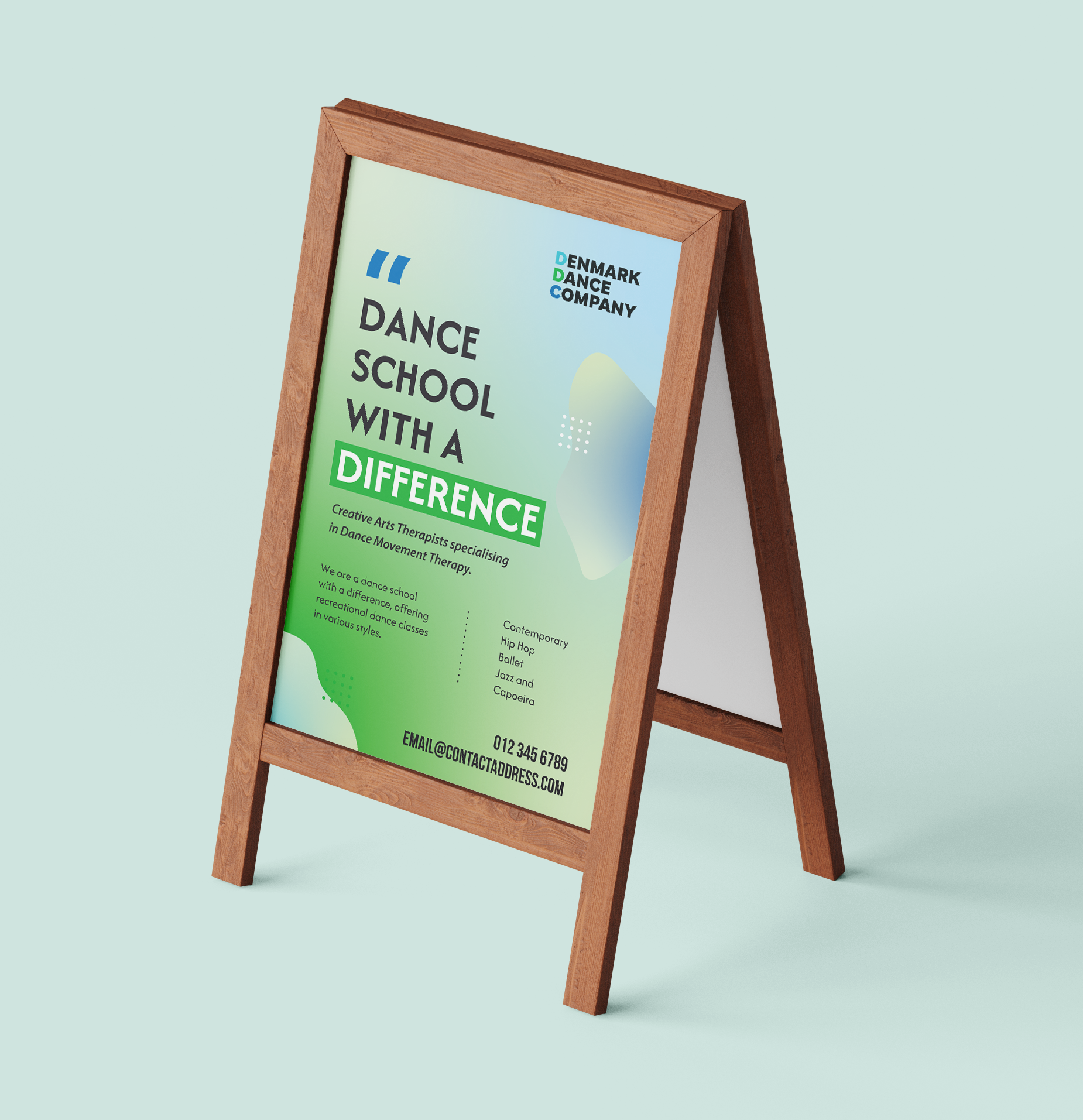 Signage Design by JK18 for Denmark Dance Company | Design #32694127