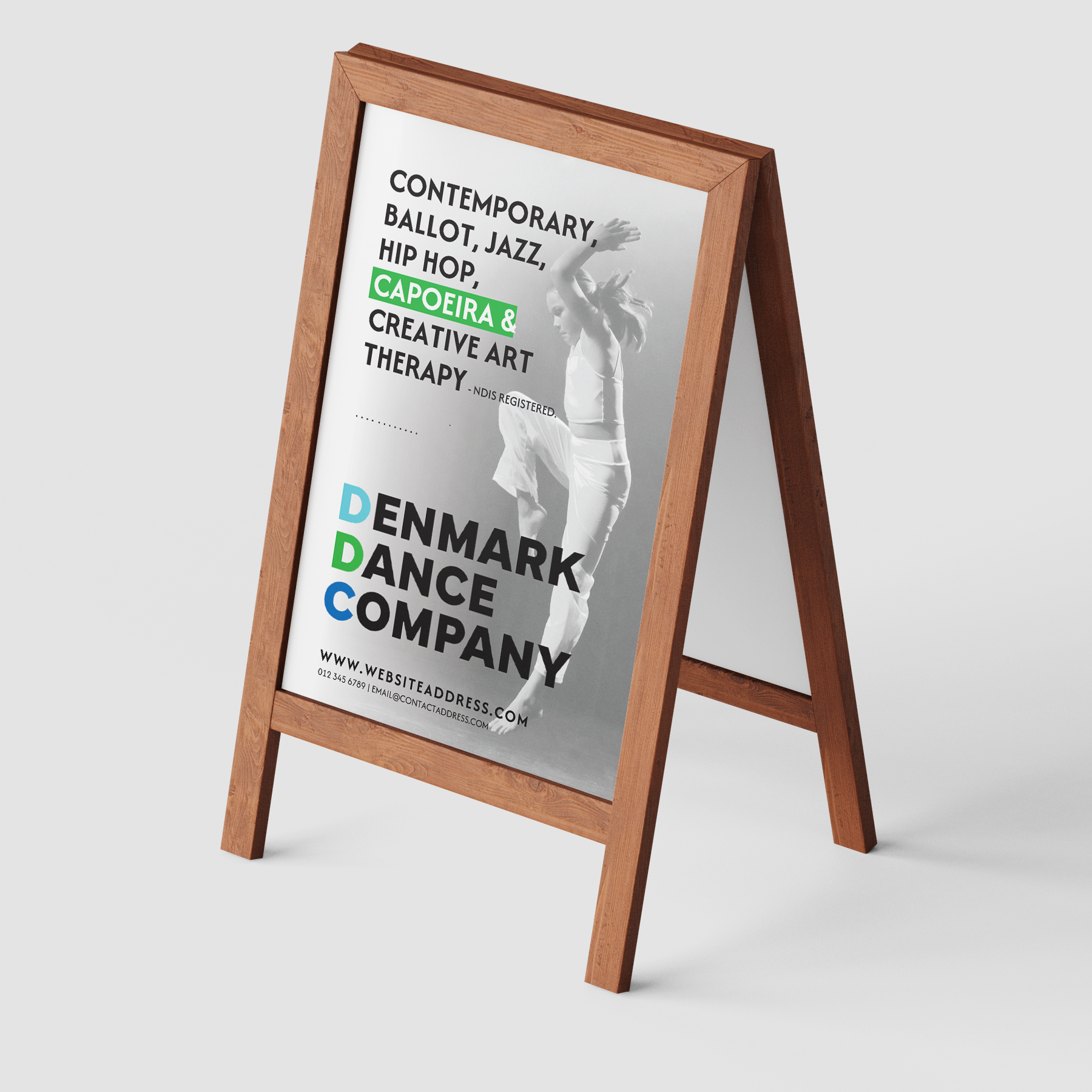Schilder-Design von JK18 für Denmark Dance Company | Design #32695624