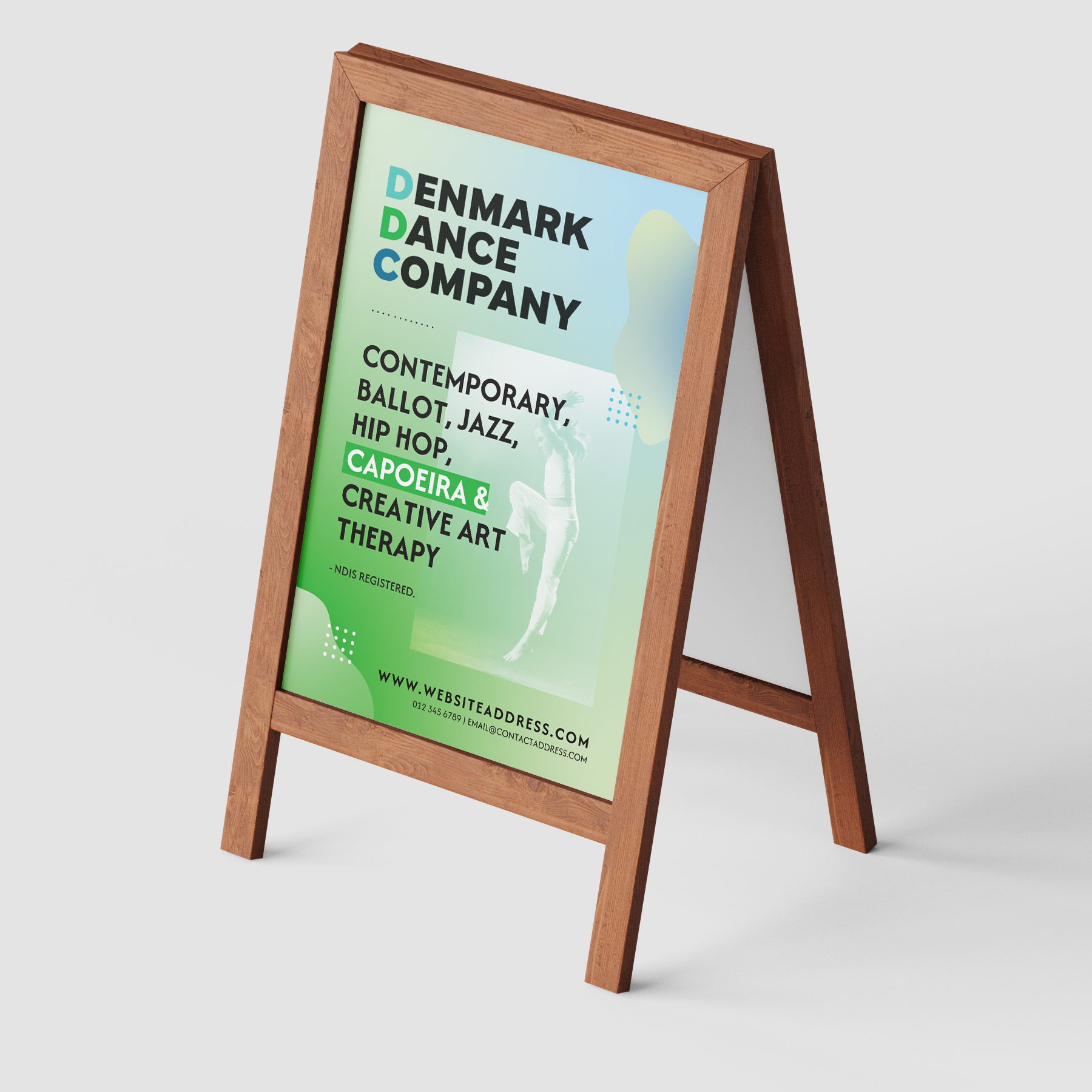 Schilder-Design von JK18 für Denmark Dance Company | Design #32695625