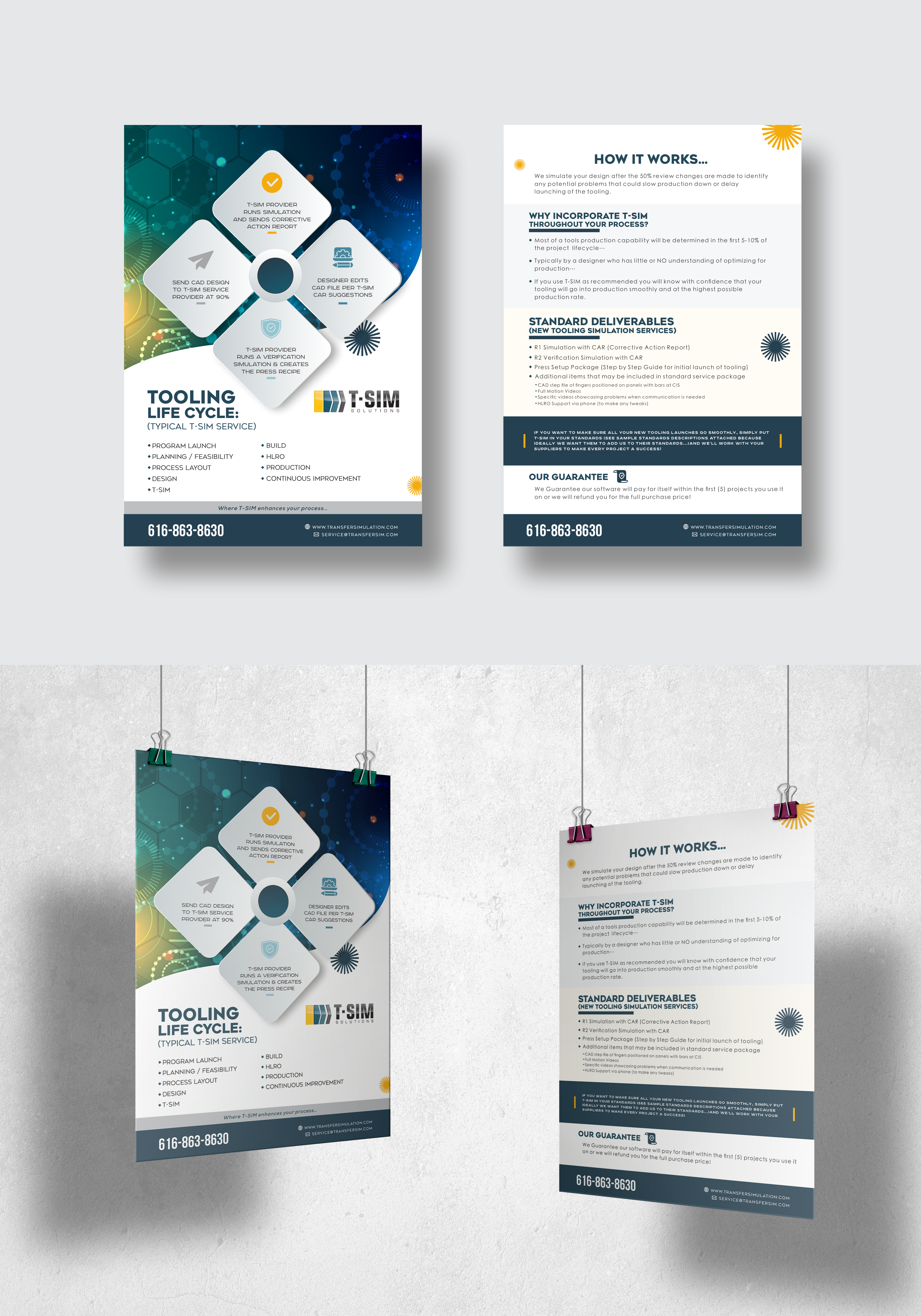 Flyer Design by dadaMEDIA for T-SIM Solutions | Design #32702472