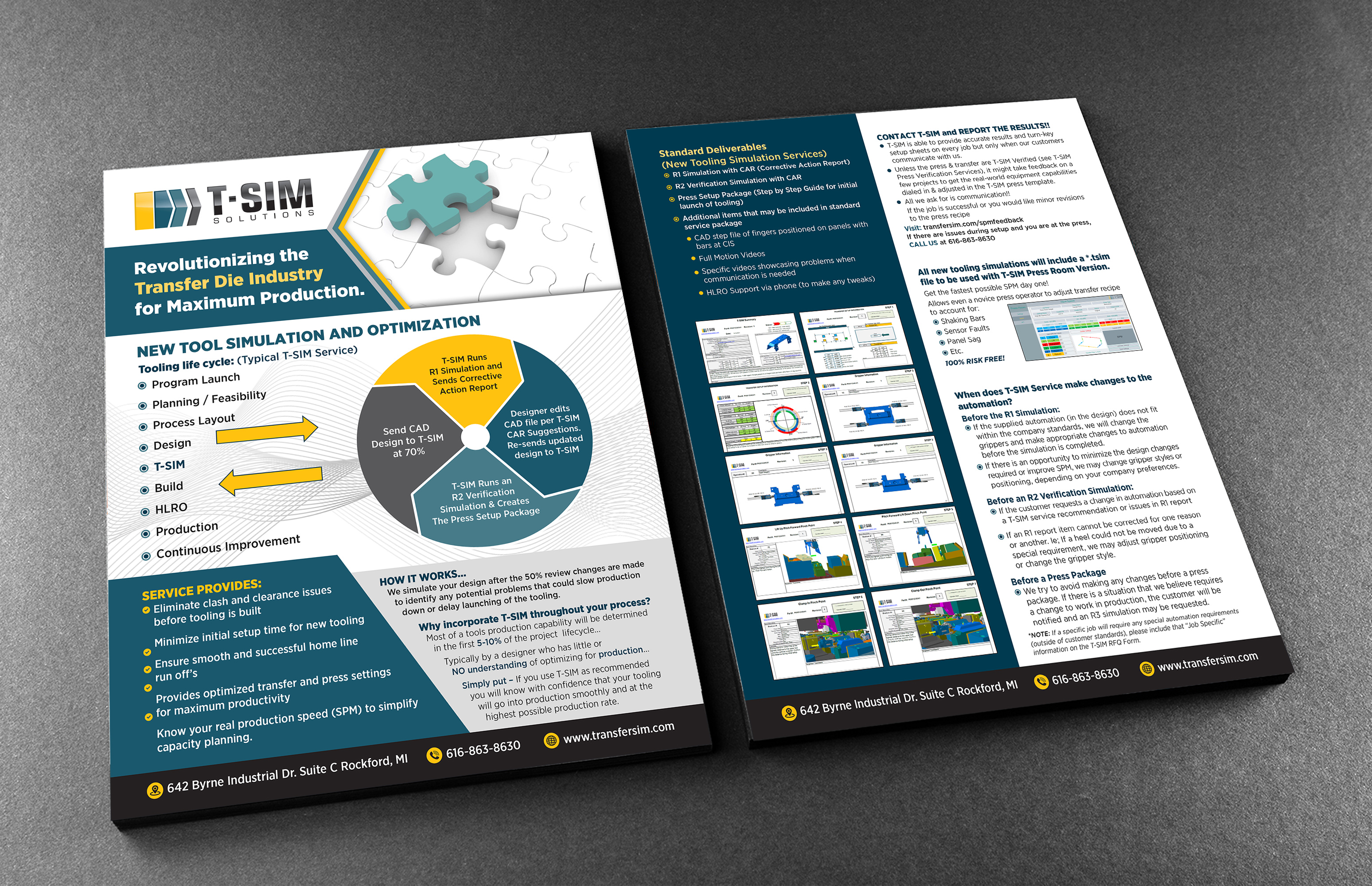Flyer Design by GraphicsGuru for T-SIM Solutions | Design #32724474