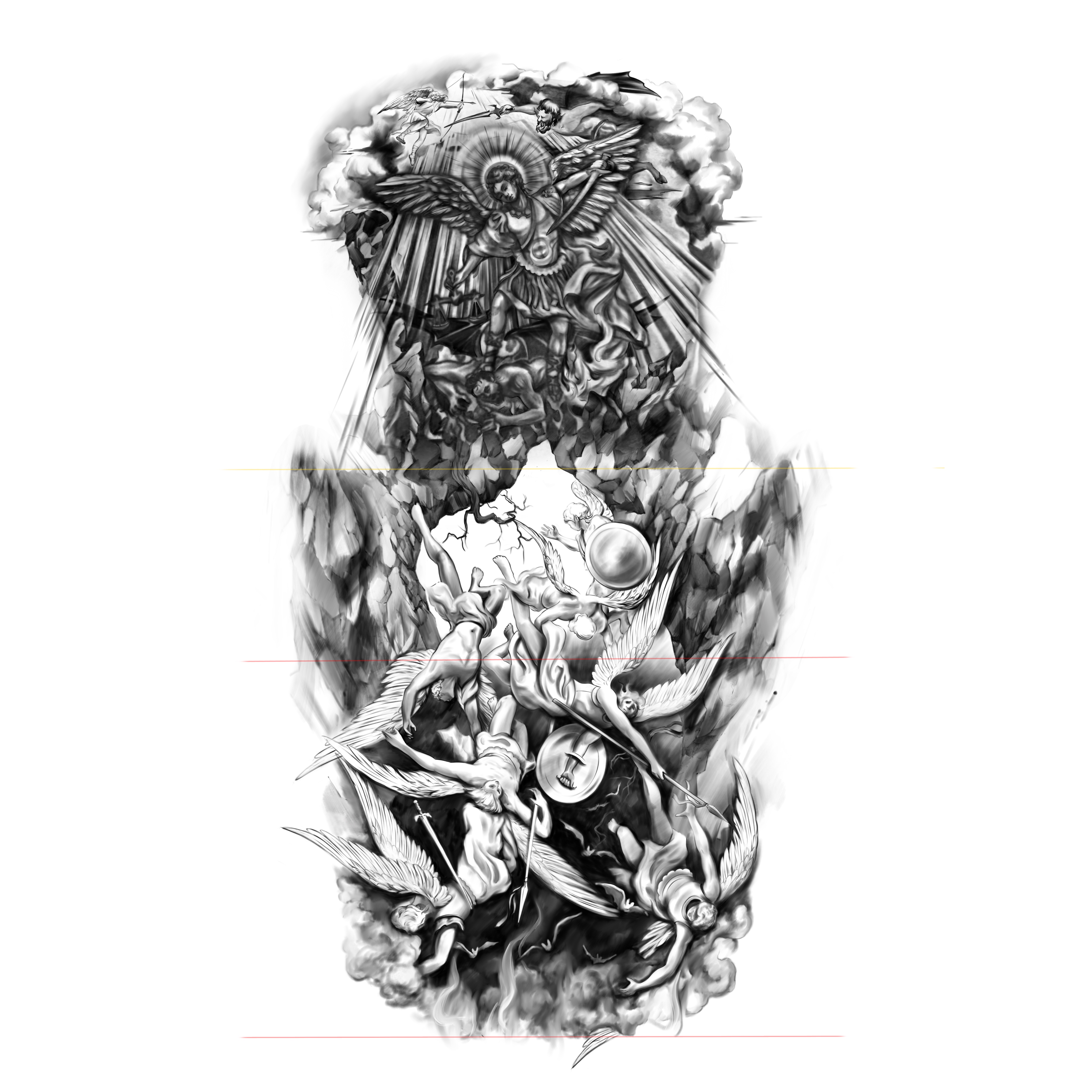 Tattoo Design by Yevhen (Ukrdesign) for this project | Design #33215060