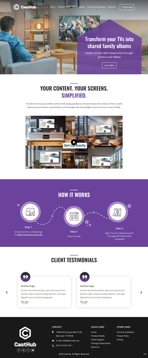 Web Design by pb for this project | Design #32712512