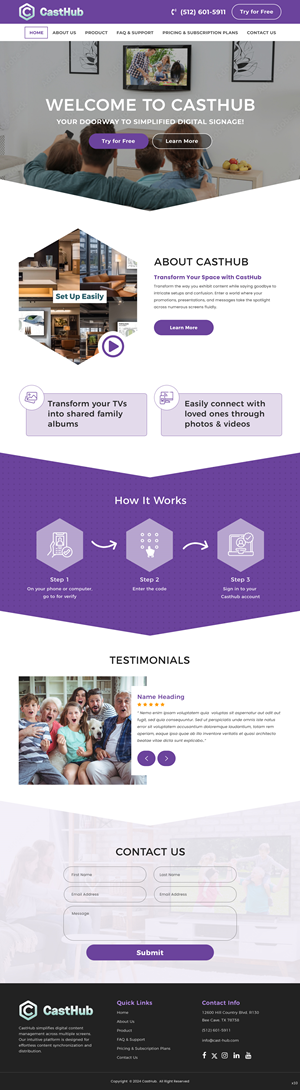 Web Design by pb for this project | Design: #32712533