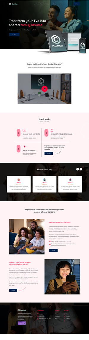Web Design by Faizan Qadir for this project | Design: #32750657