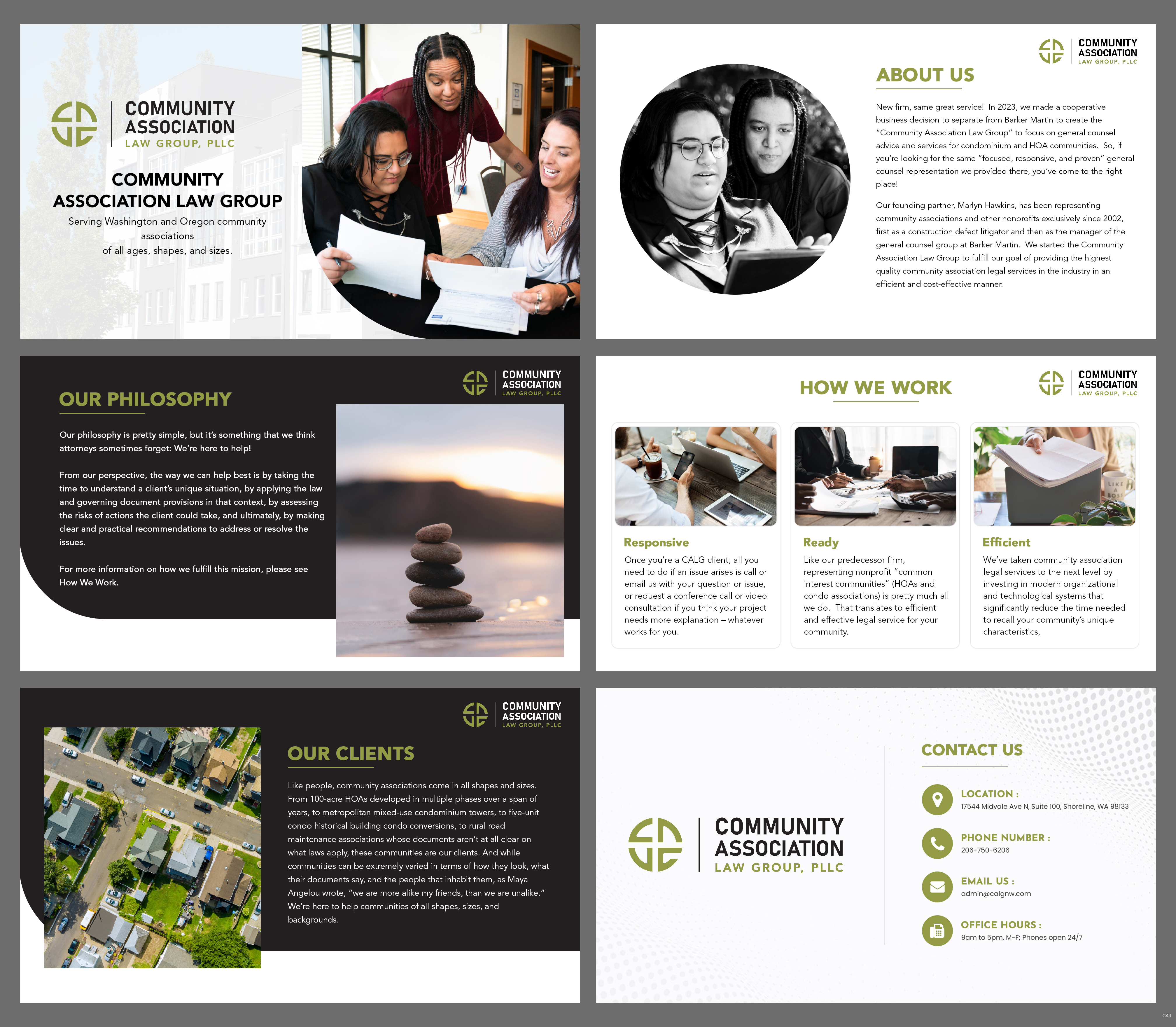 PowerPoint Design by pb for Community Association Law Group, PLLC | Design #32712558