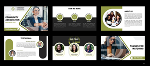 PowerPoint Design by pb for Community Association Law Group, PLLC | Design: #32712571
