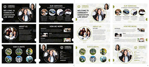 PowerPoint Design by pb for Community Association Law Group, PLLC | Design: #32712572