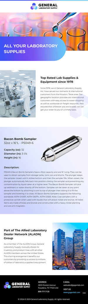 Email Marketing Design by pb for General Laboratory Supply, Inc | Design: #32712629