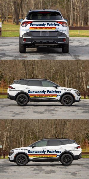PAinting company SUV FULL wrap