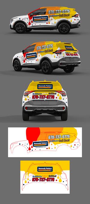 Car Wrap Design by 123graphics