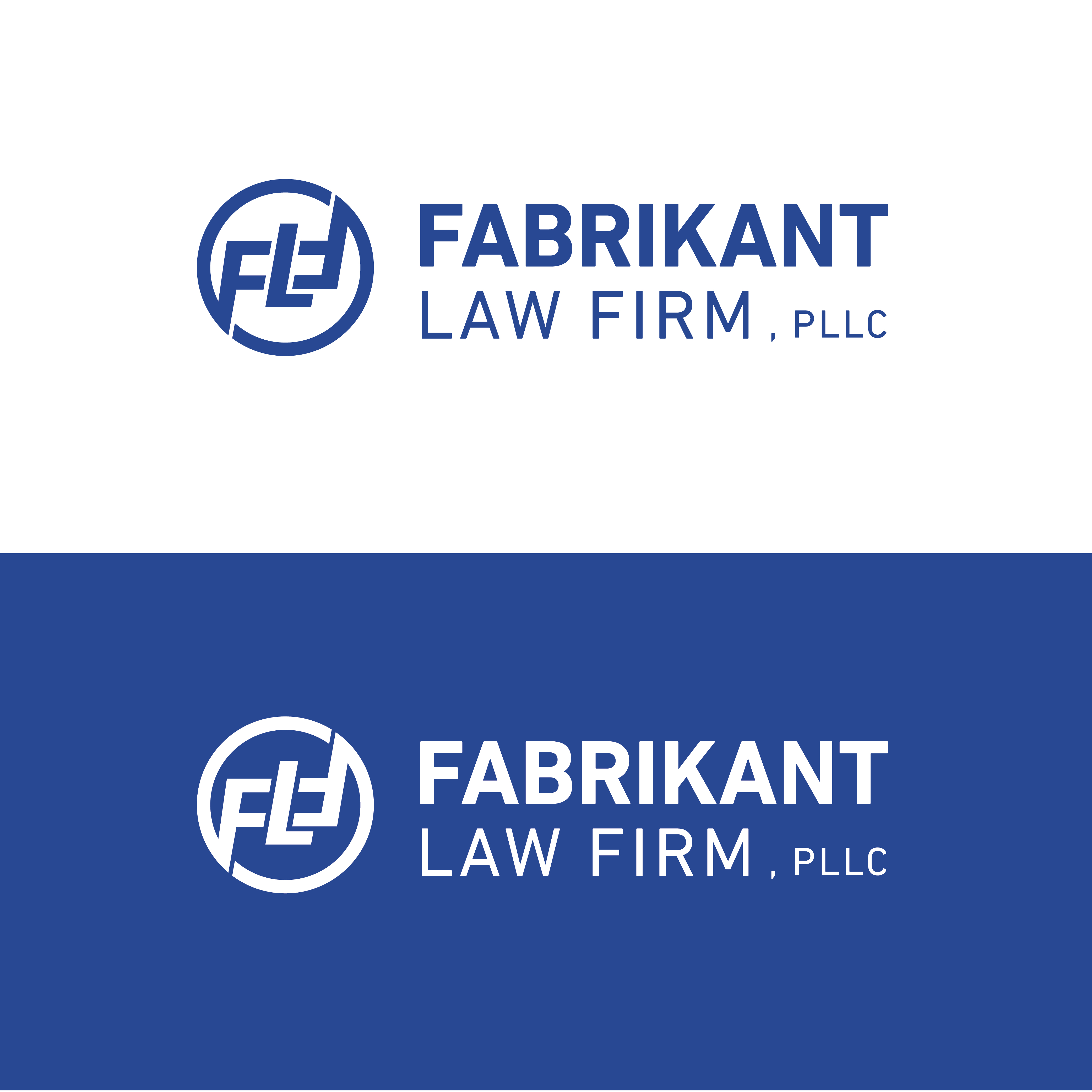 Logo Design by PurpleBoa for Fabrikant & Associates PLLC | Design #32702698