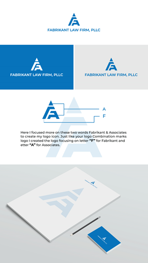 Logo Design by Badhon Chakrabarty for Fabrikant & Associates PLLC | Design: #32705800