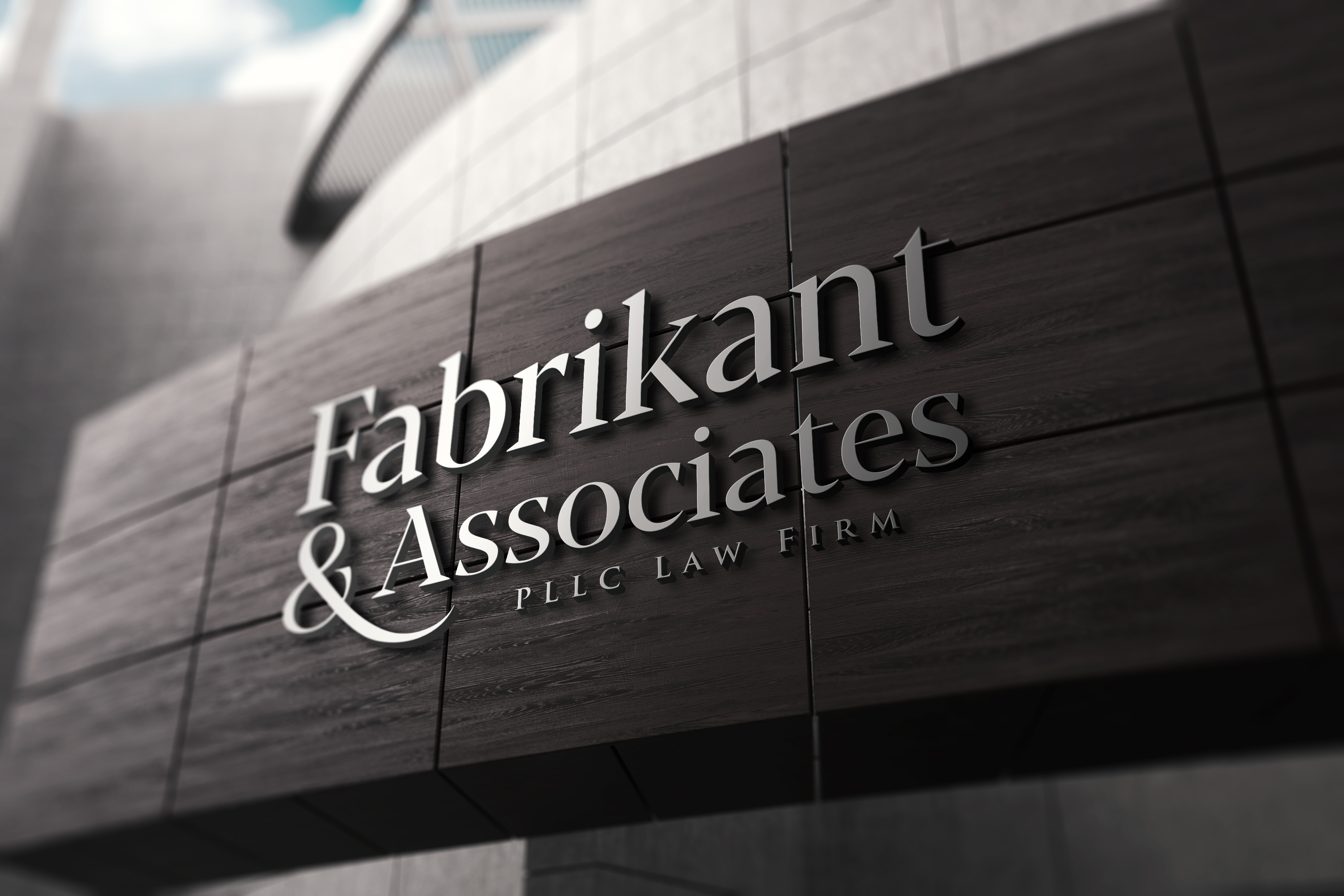 Logo-Design von Derian für Fabrikant & Associates PLLC | Design #32704714