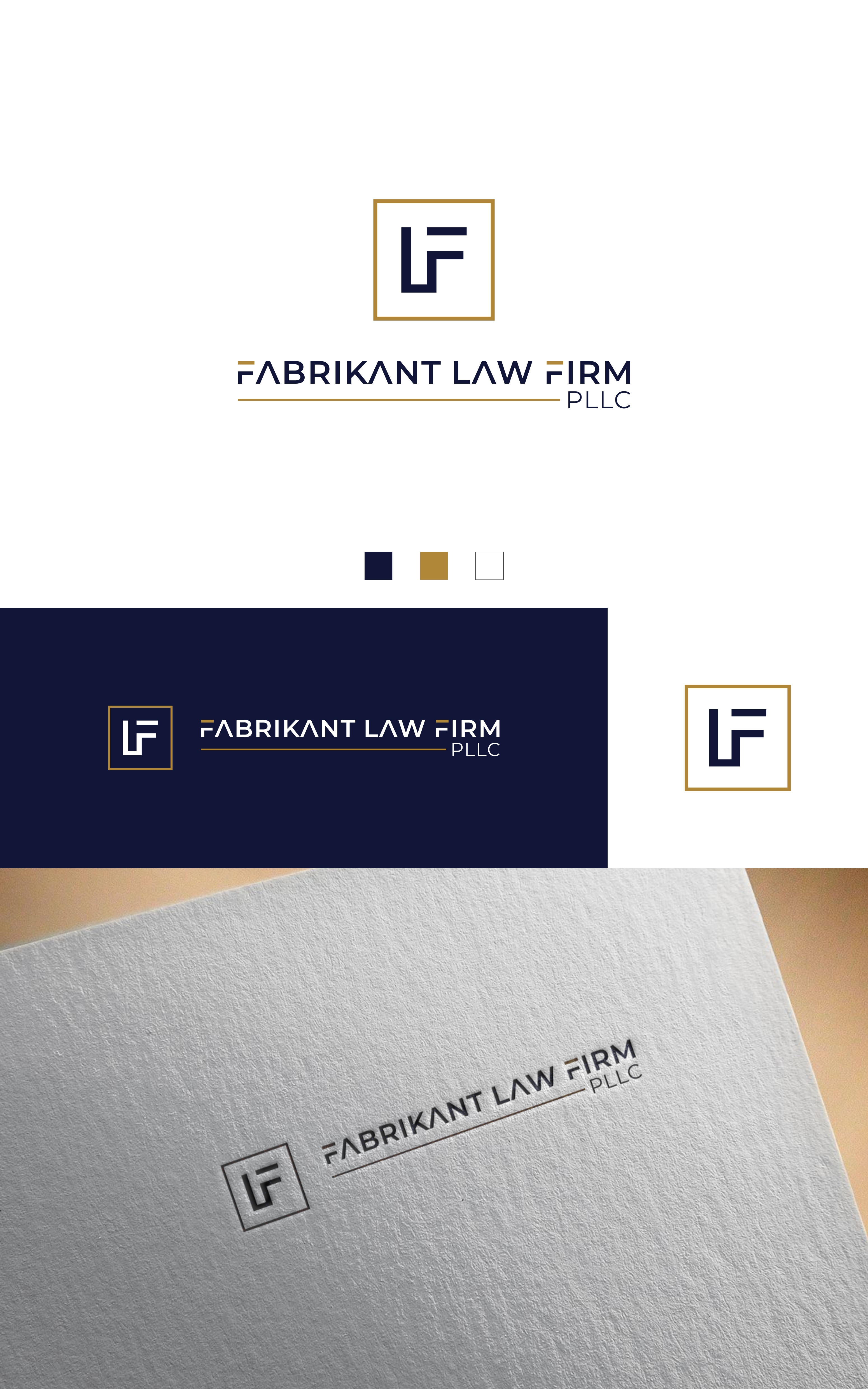 Logo Design by Dell_a.Design for Fabrikant & Associates PLLC | Design #32704687