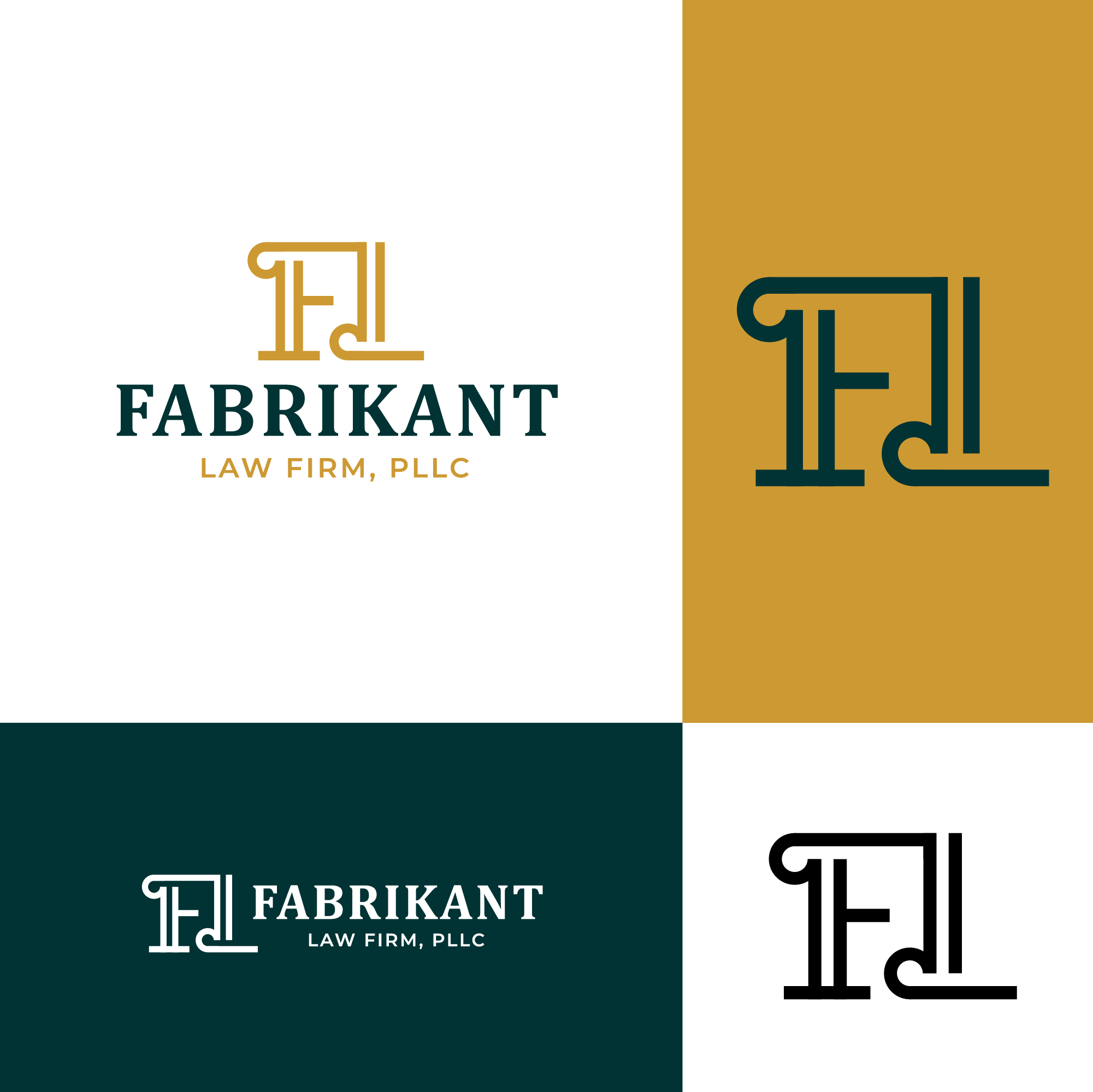 Logo Design by Transformed Design Inc. for Fabrikant & Associates PLLC | Design #32712977
