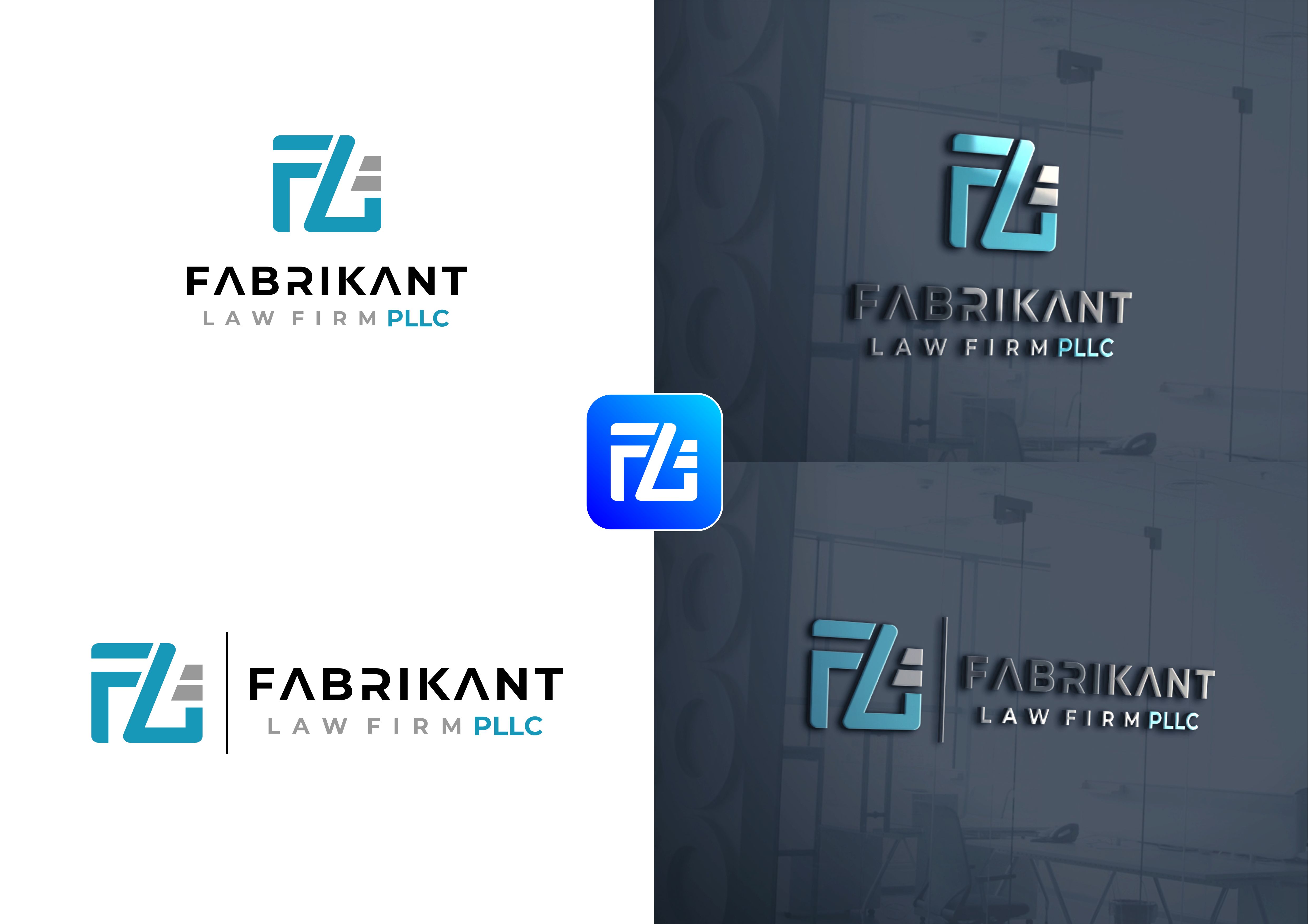 Logo Design by graphics1 for Fabrikant & Associates PLLC | Design #32710768