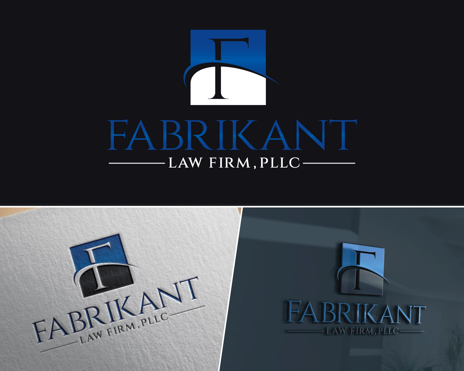 Logo Design by Atec for Fabrikant & Associates PLLC | Design #32704356