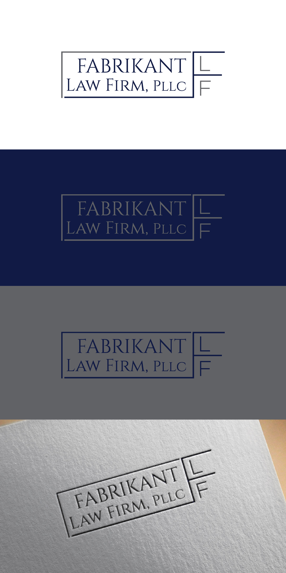 Logo Design by fly  design for Fabrikant & Associates PLLC | Design #32711606