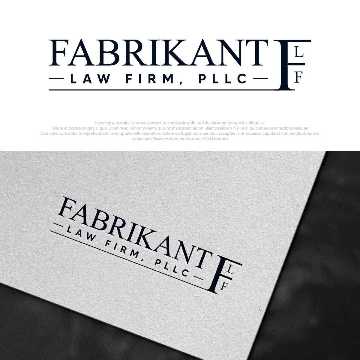 Logo Design by DesignLima for Fabrikant & Associates PLLC | Design #32712416