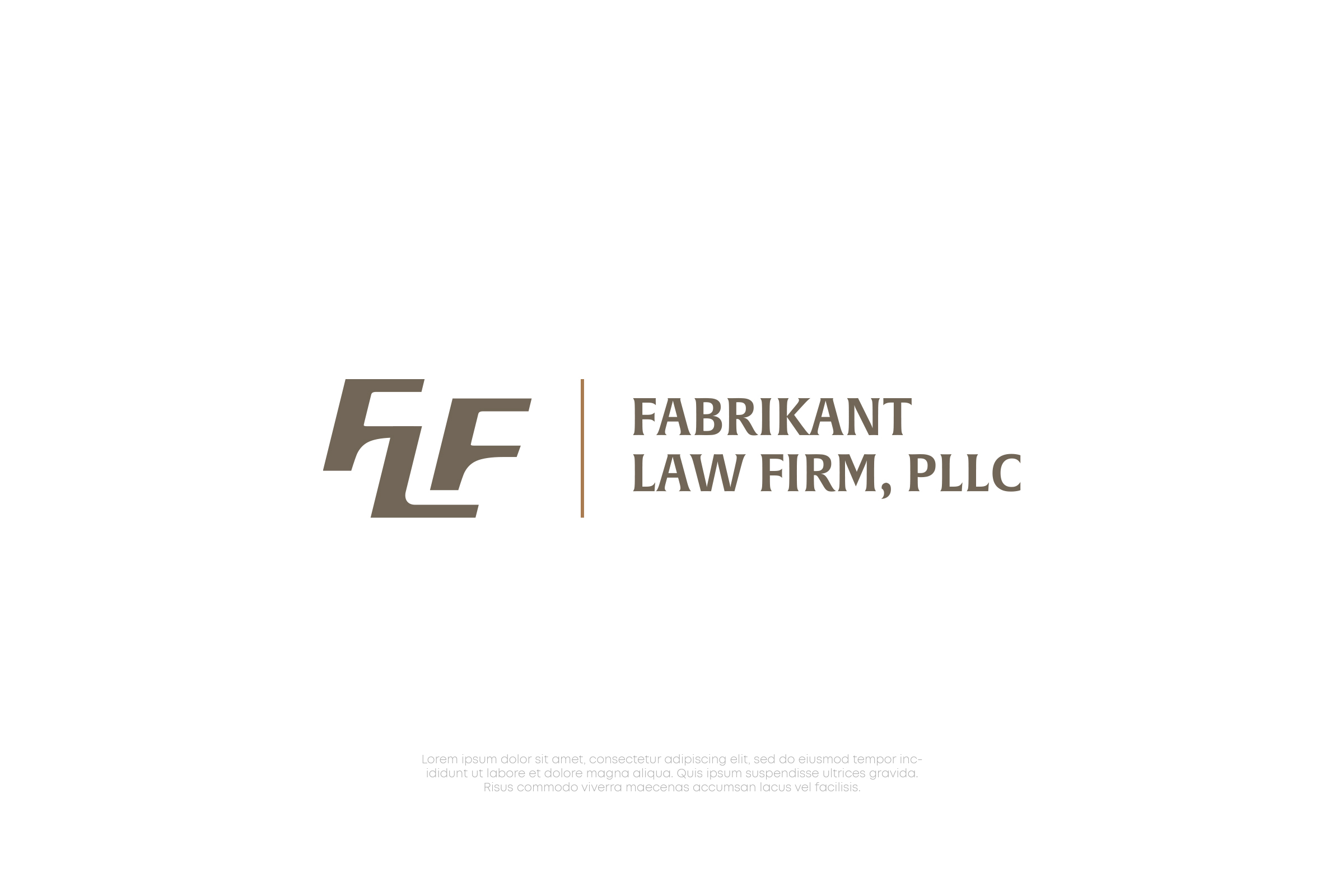 Logo Design by vramar.roy for Fabrikant & Associates PLLC | Design #32707703