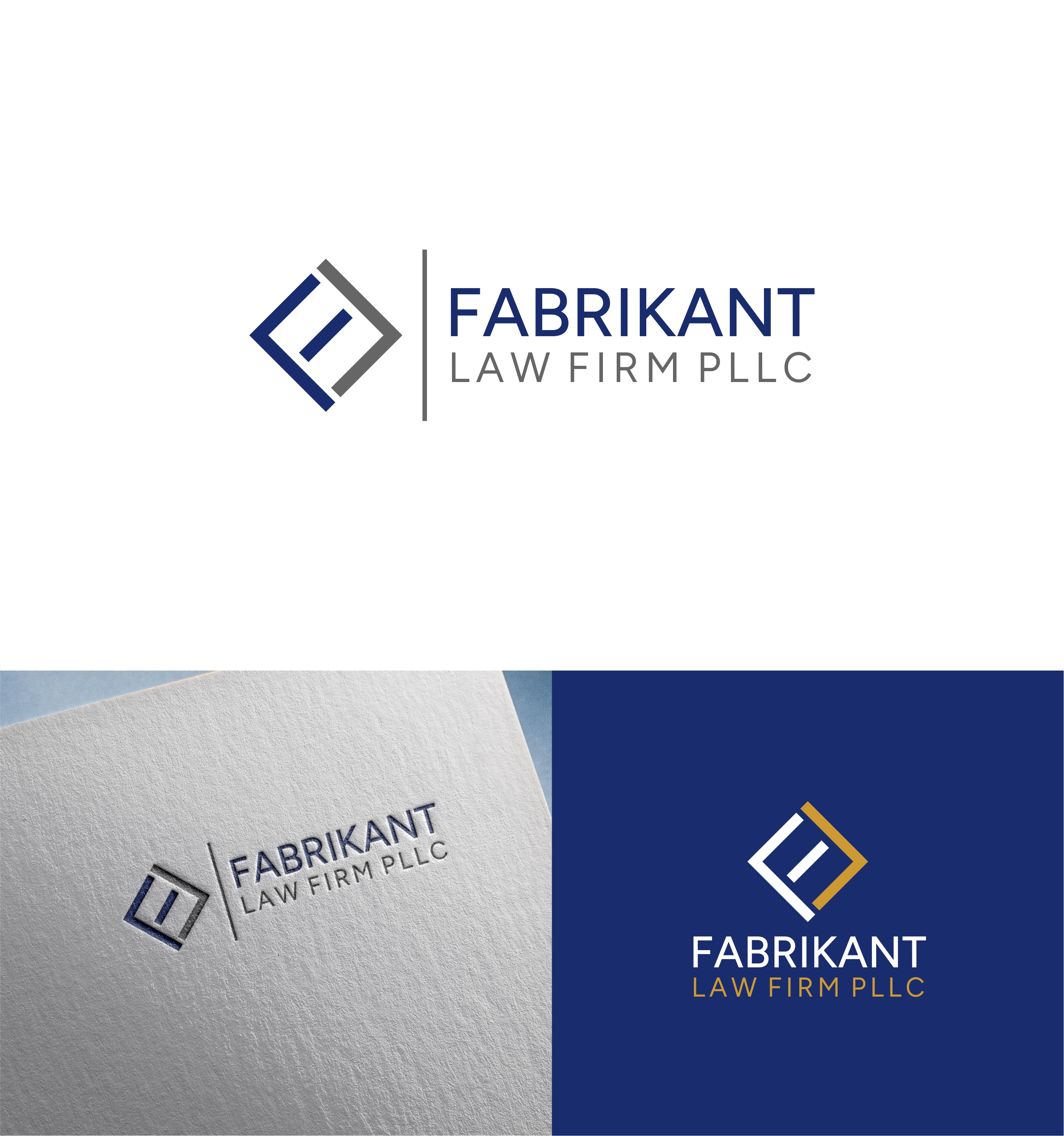 Logo Design by Joenet Jayawarna for Fabrikant & Associates PLLC | Design #32702571