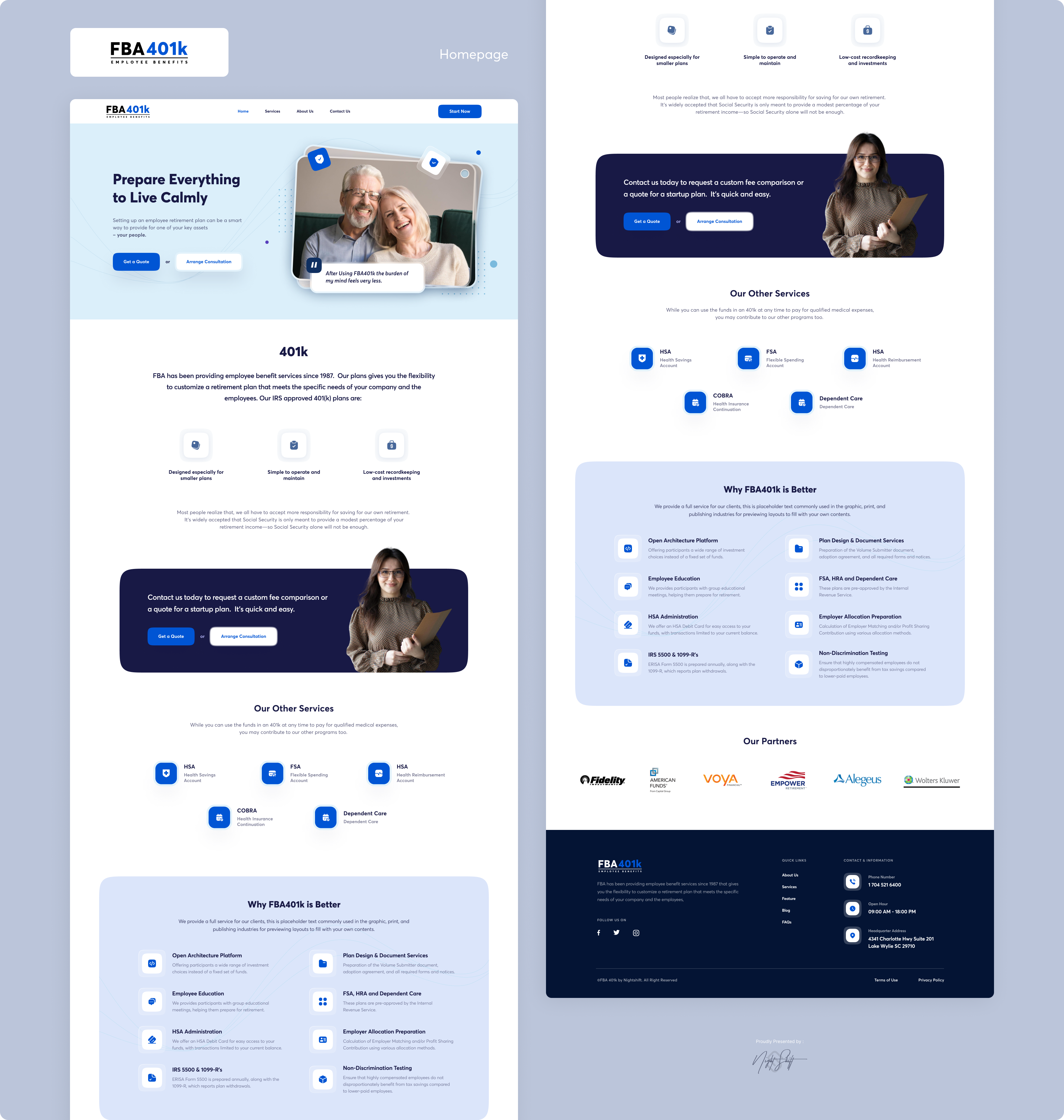 Web Design by Night Shift for this project | Design #32707782