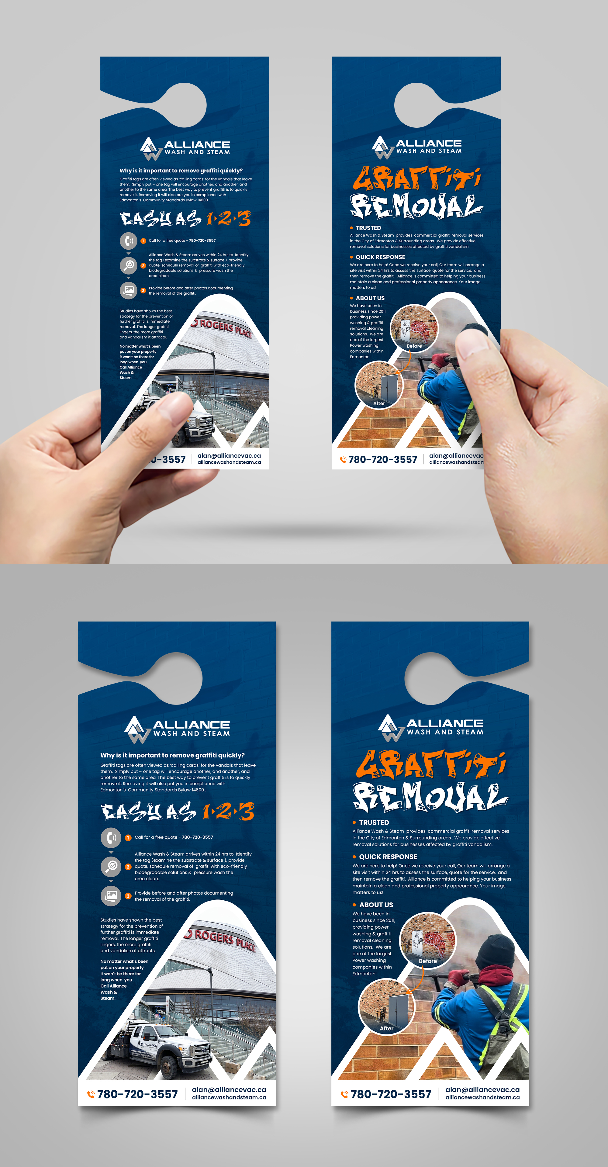 Flyer Design by Sam.Art for Alliance Vac Services Ltd | Design #32713348