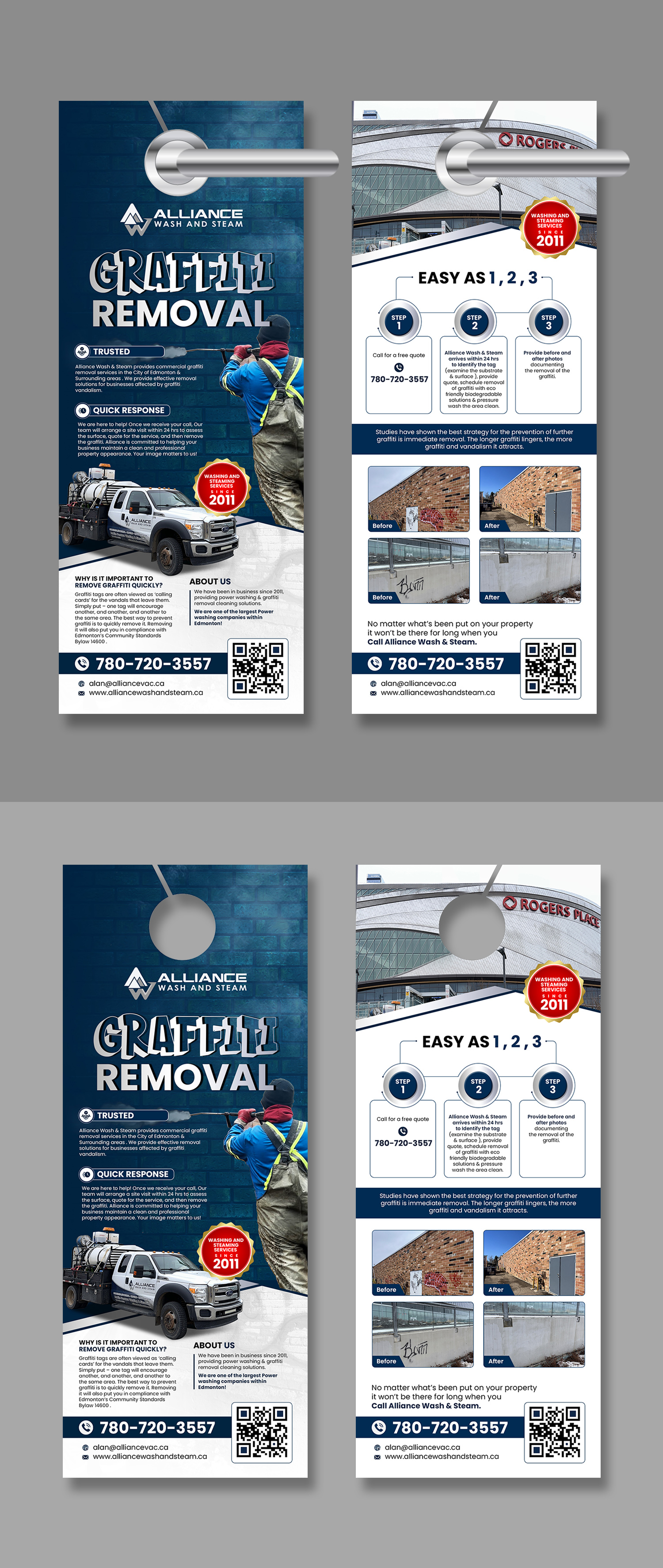 Flyer Design by debdesign for Alliance Vac Services Ltd | Design #32716996