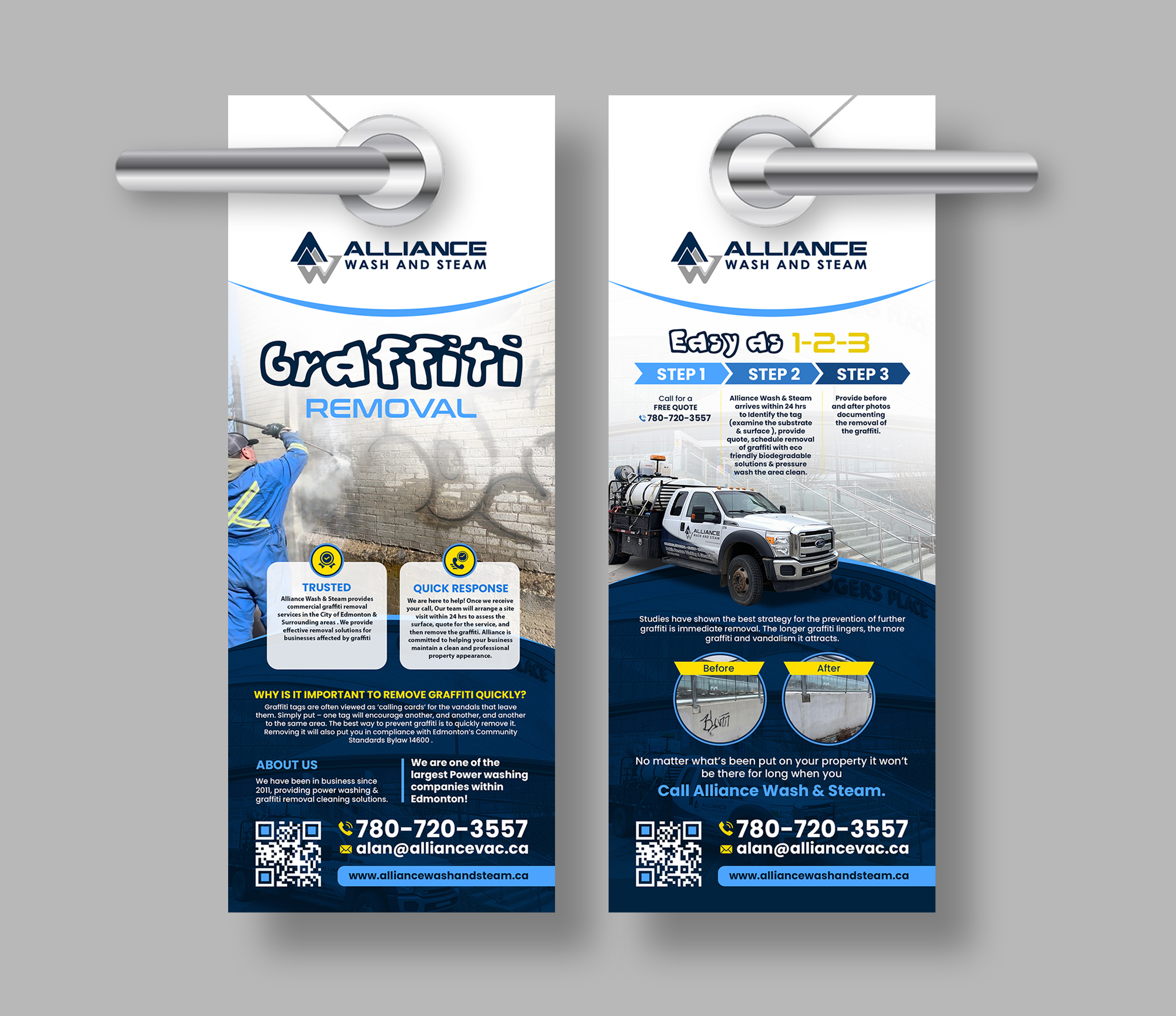 Flyer Design by debdesign for Alliance Vac Services Ltd | Design #32718771