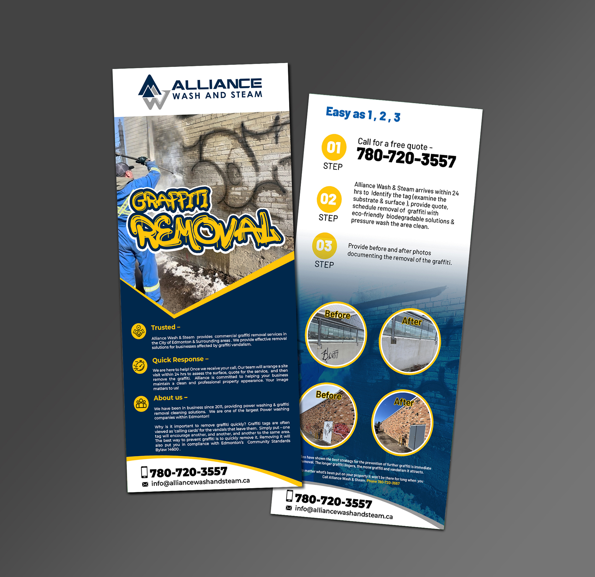 Flyer Design by websmartusa for Alliance Vac Services Ltd | Design #32712022