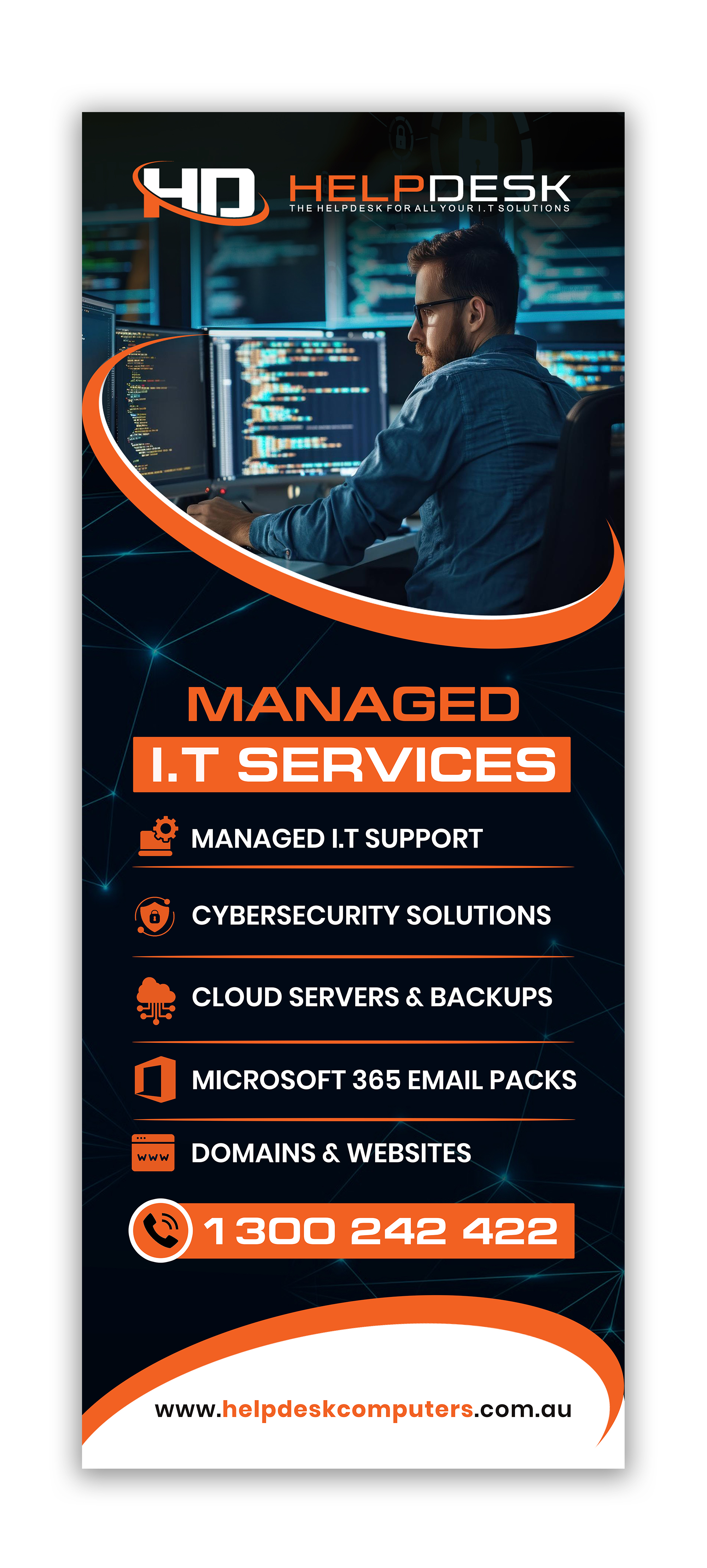 Design Publicitaire par ArtHive pour Helpdesk Computer Systems | Design #32712054