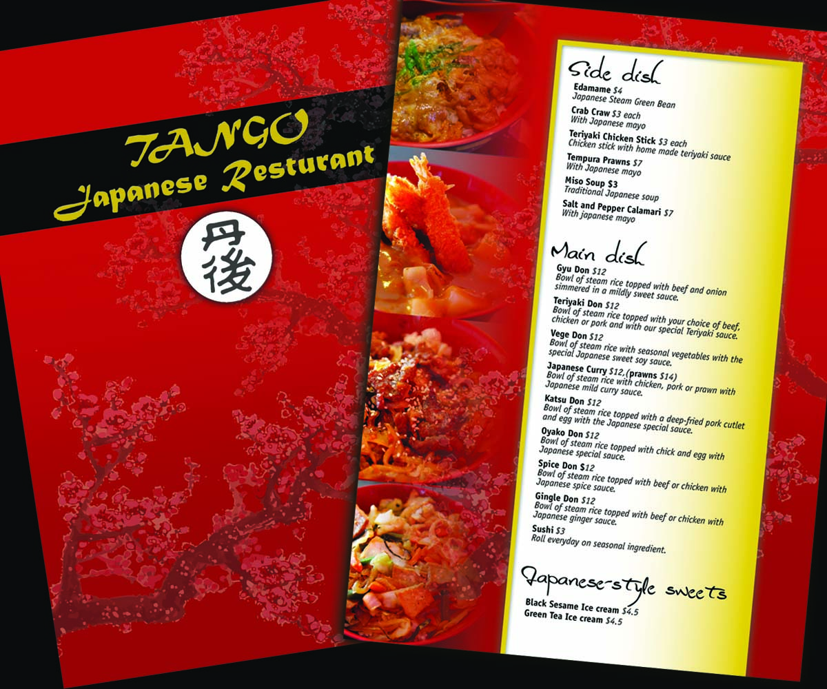 Menu Design by iD_intelligentDesign for this project | Design #3101747