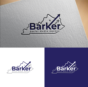 Logo Design by RS_Design for Barker Social Media Agency | Design: #32710592