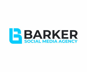 Logo Design by Thati Designs for Barker Social Media Agency | Design: #32709708