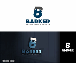 Logo Design by alkaline for Barker Social Media Agency | Design: #32708699