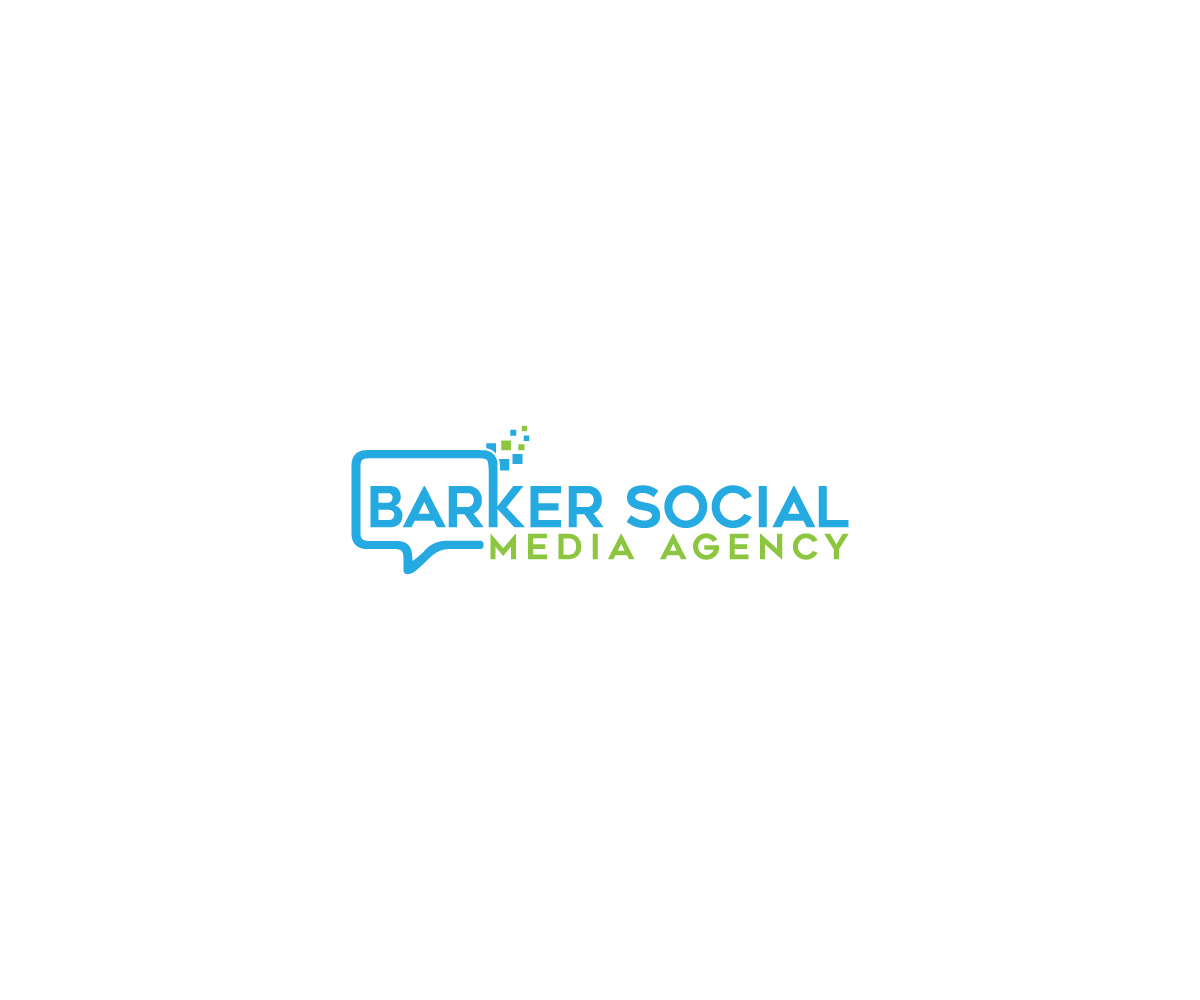 Diseño de Logo por SoltBee para Barker Social Media Agency | Diseño #32714384