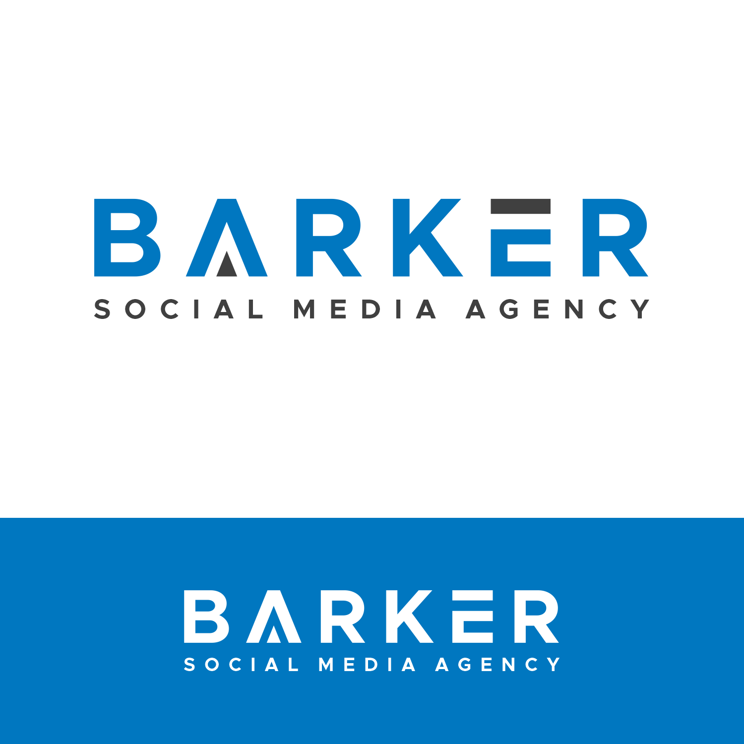 Design de Logo par waee pour Barker Social Media Agency | Design #32714812