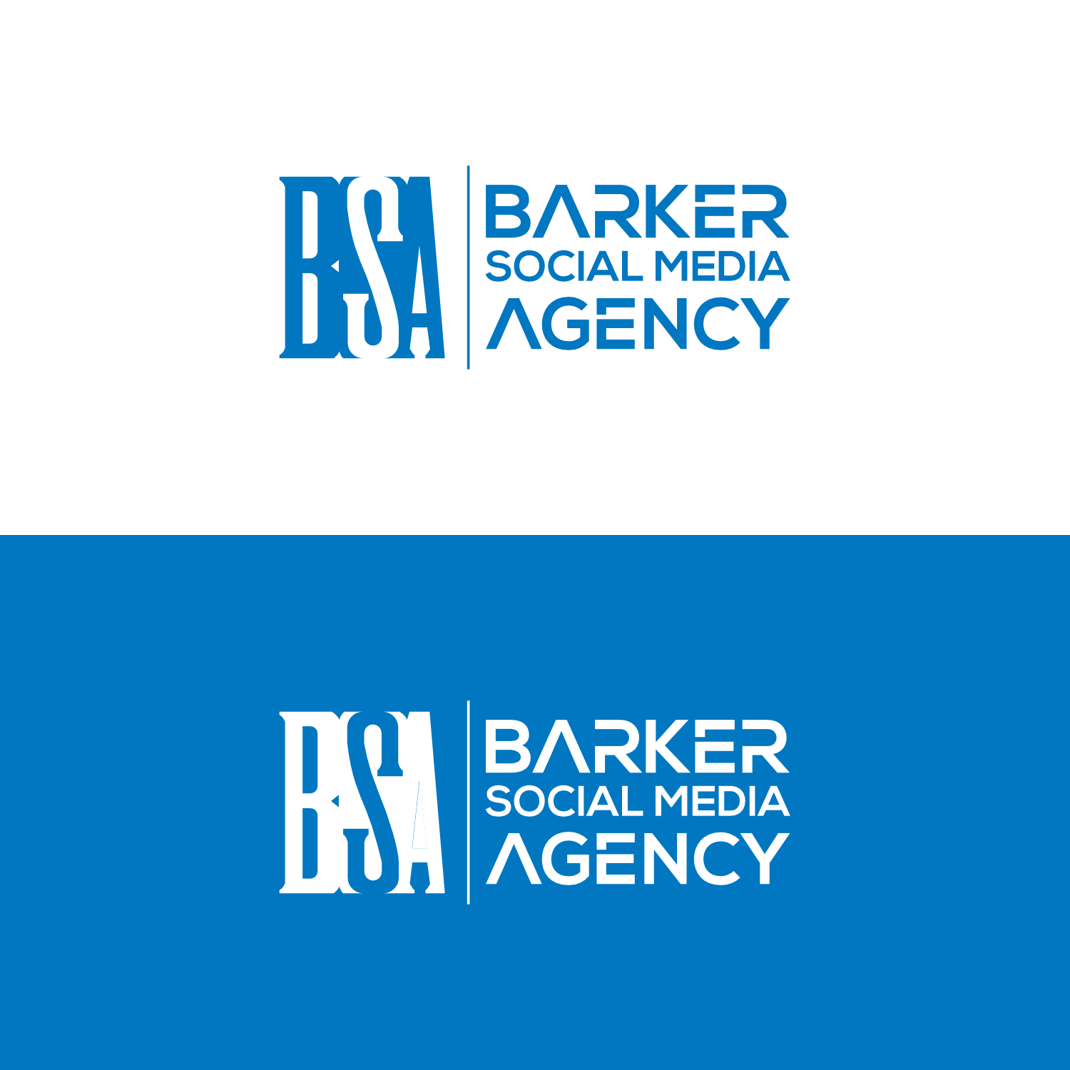 Logo Design by cah awu for Barker Social Media Agency | Design #32708477