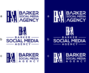 Logo Design by cah awu for Barker Social Media Agency | Design: #32708582
