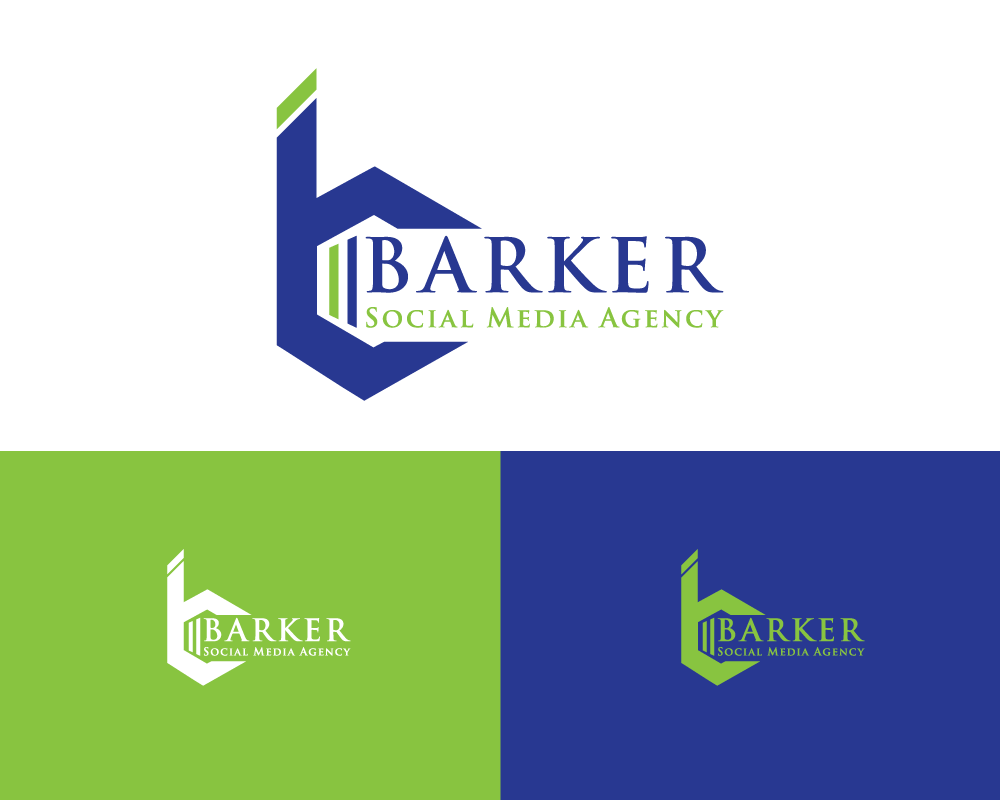 Logo-Design von luxydesign für Barker Social Media Agency | Design #32709124