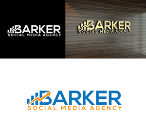 Logo Design by M-Designer. for Barker Social Media Agency | Design #32710524